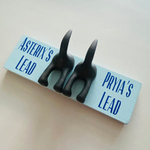 Personalised Double Dog Lead Hook