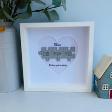 Load image into Gallery viewer, Mum We Love You To Pieces Jigsaw Gift
