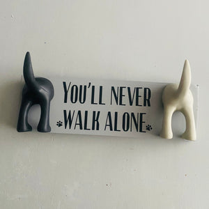 You'll Never Walk Alone Double Dog Lead Hook