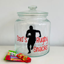 Load image into Gallery viewer, Rugby Snack Jar
