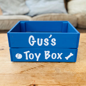 Personalised Pet Toy Box