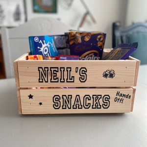 Personalised Drinks Crate