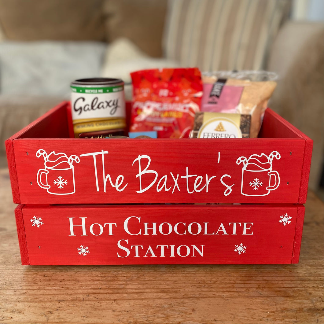 Hot Chocolate Station Personalised