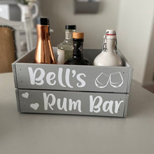 Load image into Gallery viewer, Personalised Rum Bar Crate
