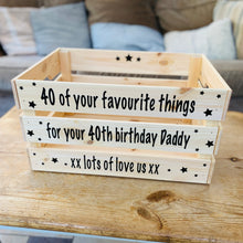 Load image into Gallery viewer, Personalised Large Drinks Crate
