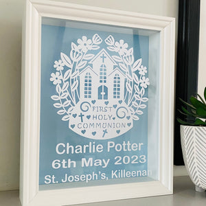 Personalised First Holy Communion Framed Gift