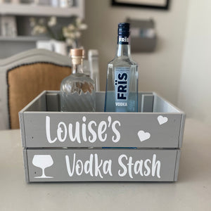 Personalised Drinks Crate