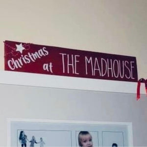 Personalised Christmas Sign