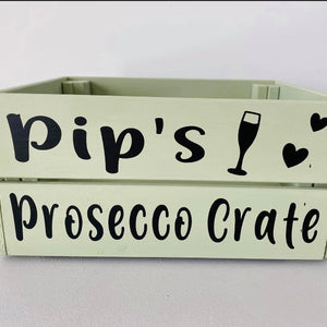 Personalised Prosecco Crate