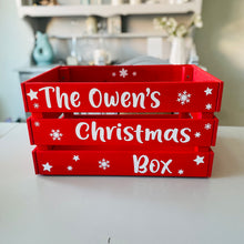 Load image into Gallery viewer, Large Personalised Christmas Eve Crate
