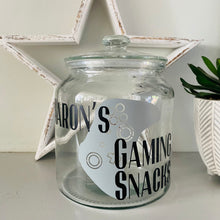 Load image into Gallery viewer, Personalised Controller Gaming Snack Jar
