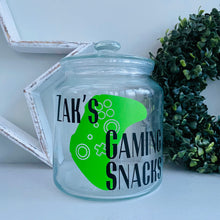 Load image into Gallery viewer, Personalised Controller Gaming Snack Jar
