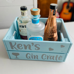 Personalised Drinks Crate