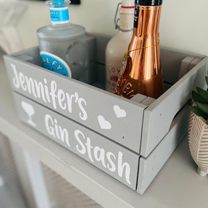 Personalised Drinks Crate