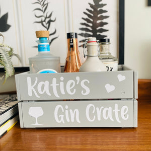 Personalised Drinks Crate