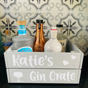 Personalised Drinks Crate