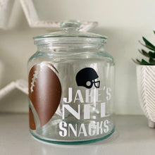 Load image into Gallery viewer, NFL Football Snack Jar
