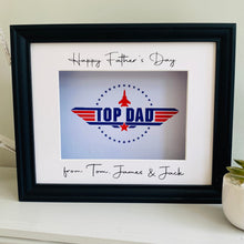 Load image into Gallery viewer, ‘Top Dad’ Personalised Frame
