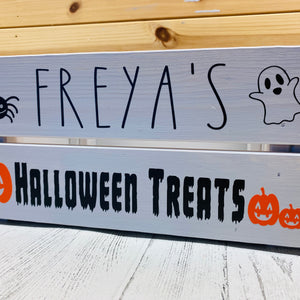 Personalised Halloween Treat Crate