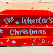 Load image into Gallery viewer, Large Personalised Christmas Eve Crate
