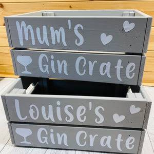 Personalised Drinks Crate