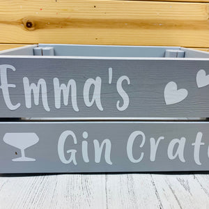 Personalised Drinks Crate