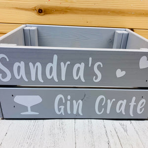 Personalised Drinks Crate