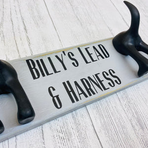 lead and harness double dog  lead hook