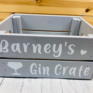 Personalised Drinks Crate