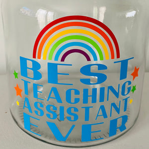 Personalised School Teacher & Teaching Assistant Gift