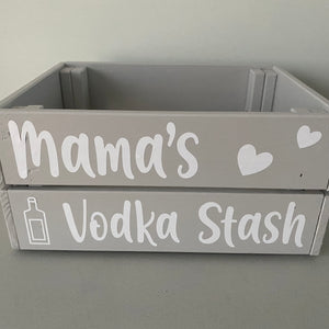 Personalised Drinks Crate