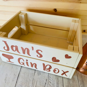 Personalised Drinks Crate