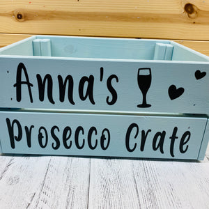 Personalised Prosecco Crate