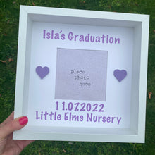 Load image into Gallery viewer, personalised graduation photo box frame
