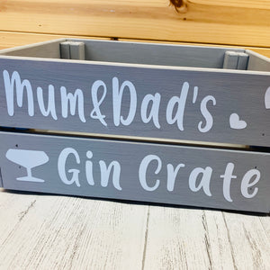 Personalised Drinks Crate