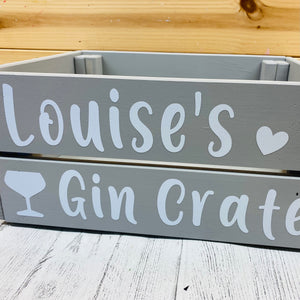 Personalised Drinks Crate