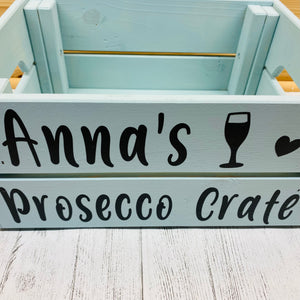 Personalised Prosecco Crate