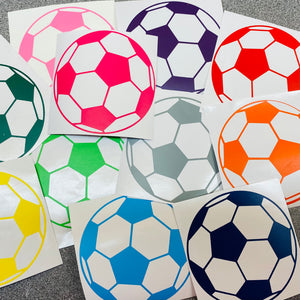 football image in various colours