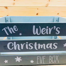 Load image into Gallery viewer, Large Personalised Christmas Eve Crate
