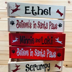 Personalised Pet Christmas Eve Crate