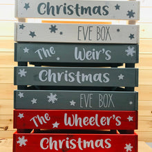 Load image into Gallery viewer, Large Personalised Christmas Eve Crate
