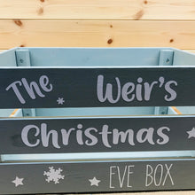 Load image into Gallery viewer, Large Personalised Christmas Eve Crate
