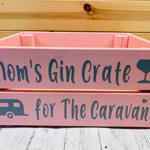 Personalised Drinks Crate