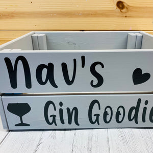 Personalised Drinks Crate