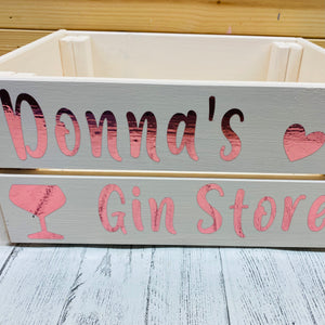 Personalised Drinks Crate