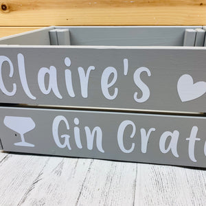 Personalised Drinks Crate