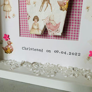 Personalised Christening Gift For Girl