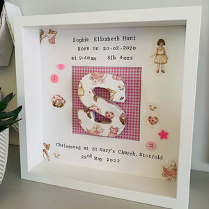 Personalised Christening Gift For Girl