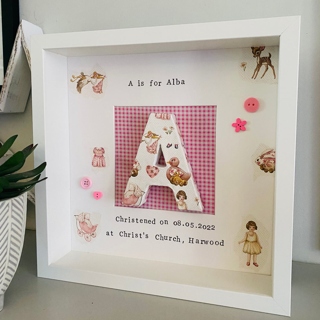 Personalised Christening Gift For Girl