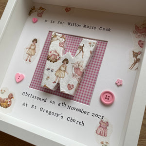 Personalised Christening Gift For Girl